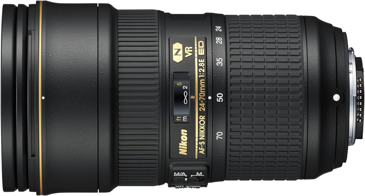 Nikon_AF_S_24_70mm_f2.8E_ED_VR_Objectif_Noir.jpg Nikon AF-S 24-70 mm f/2.8 E ED VR | Redéfinissez l'excellence photographique – Image 2