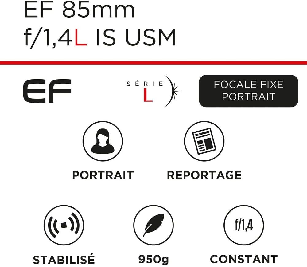 Objectif_Appareil_Photo_EF_85Mm_F_1.4L_Is_USM.jpg Canon ef 85mm f1 4l est usm | Le téléobjectif idéal pour des portraits exceptionnels – Image 4