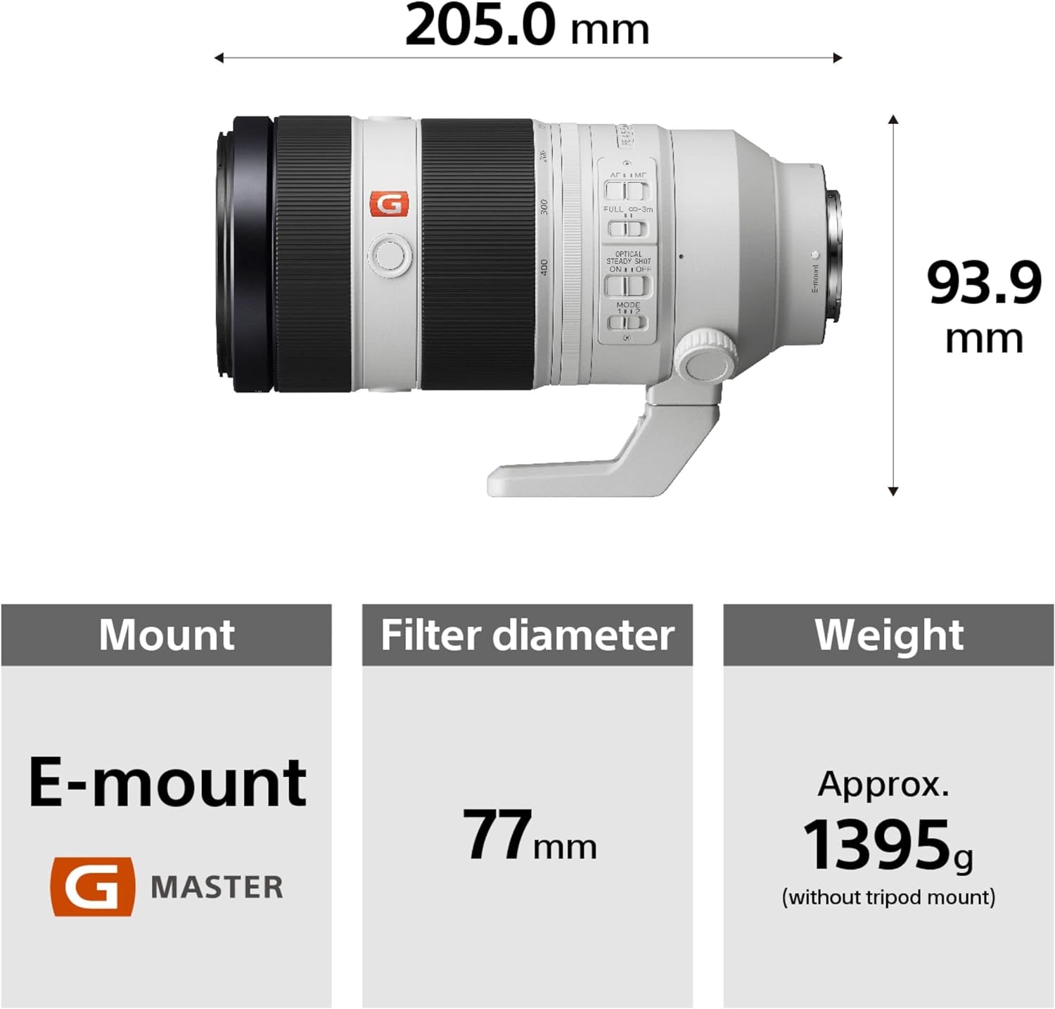 Objectif_FE_100-400mm_f_4.5-5.6_GM_OSS_Plein_Format.jpg Sony FE 100-400mm f/4.5-5.6 GM OSS | Capturez l'instant décisif avec une précision inégalée. – Image 9