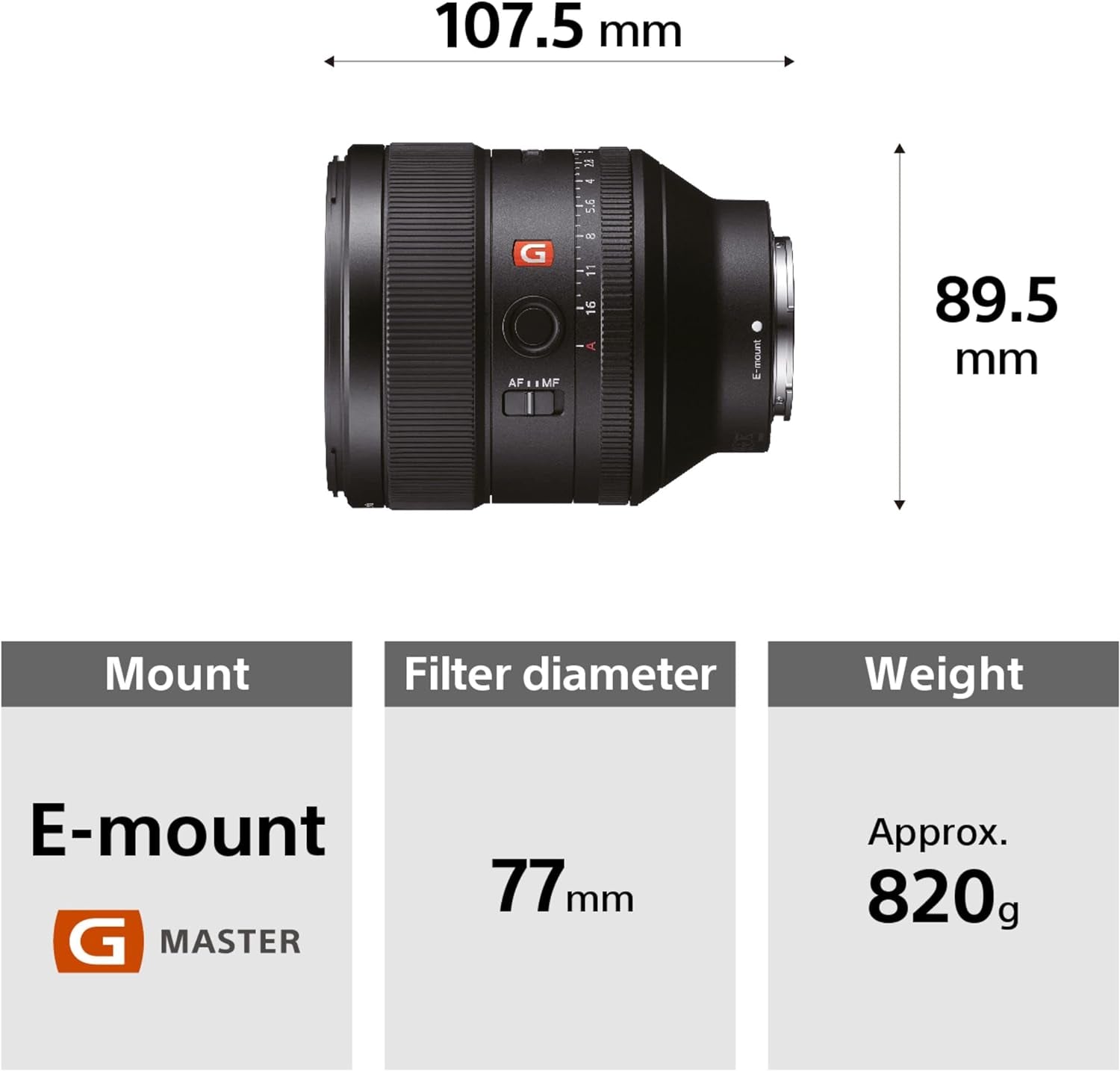 Sony_FE_85mm_f_1.4_GM_Objectif_Fixe.jpg Sony FE 85mm f/1.4 GM – L'excellence en portrait pour des images inoubliables. – Image 9